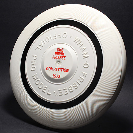 1972 Canadian Open (1st)—Irwin Toy—Pro Model 16 Mold—White—Wide Band