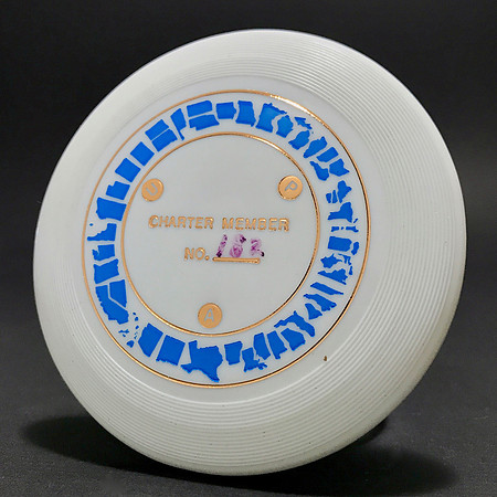 UPA—Charter Member #182—Wham-O Mini—White—Copper, Blue
