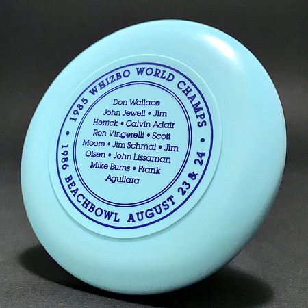 Beach Bowl, 1986 (6th)—Destiny Disc Mini—Blue—Blue