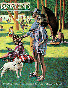 LandsEnd Catalog Cover 1986