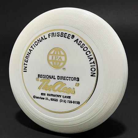 "The Aces", Regional Directors—Wham-O Mini—White—Gold, Black
