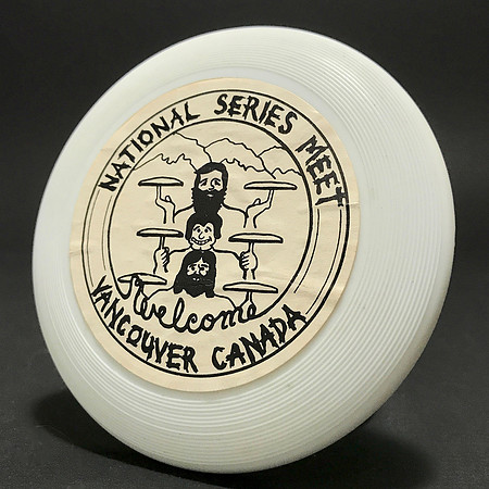 1978 Vancouver National Series Meet—Wham-O Mini—White—Label