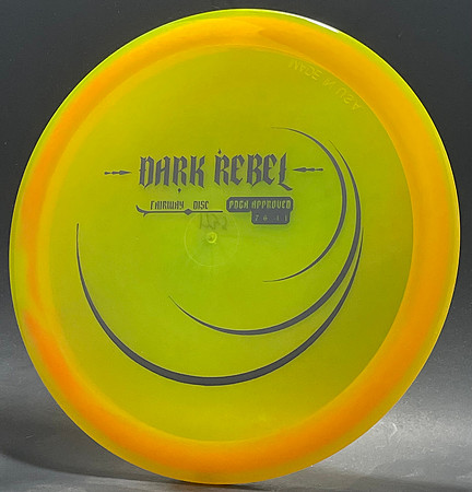 Fairway Disc, Champion—Dark Rebel—Yellow, Orange—Gray
