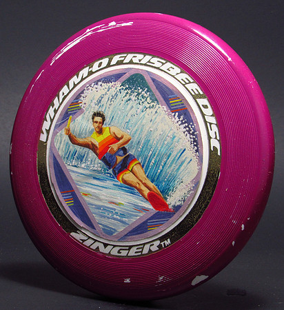 Art Dept. Concept Original—25G Pocket Pro—Zinger—Water Skier—Maroon
