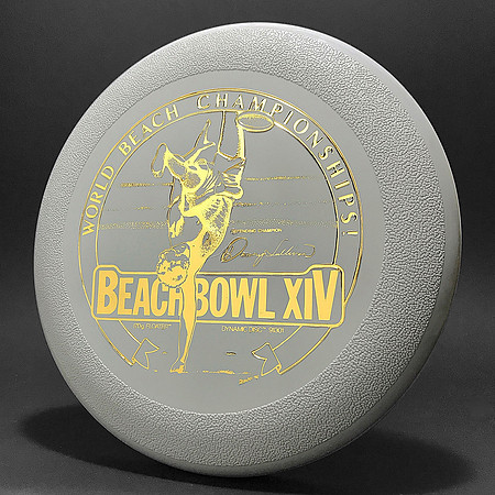 Beach Bowl, 1994 (14th)—Dynamic Disc Floater—Gray—Gold