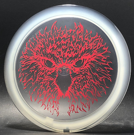 Firebird, Champion—XXL Profile Top—Clear—Red