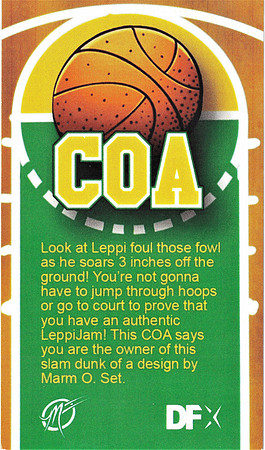 Volt, Cosmic Neutron—Leppi Jam COA