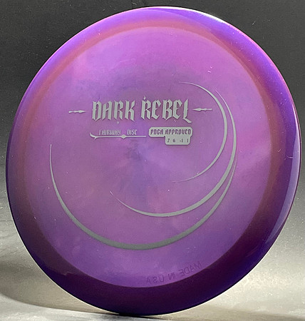Fairway Disc, Champion—Dark Rebel—Purple—Gray