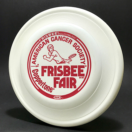 ACS/Coppertone Frisbee Fair—Wham-O FB16 Mold—White—Red
