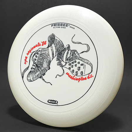 1984 Mid-Atlantic Regionals—Wham-O 82E Mold—White—Black, Red