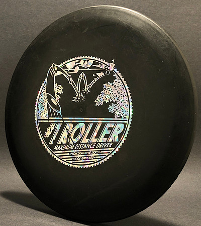 #1 Roller, Pro Style—Black—Silver