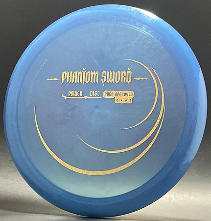 Power Disc, Champion—Phantom Sword—Blue—Gold