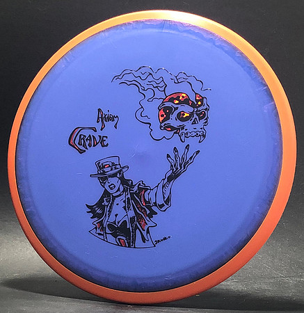 Crave, Neutron—Artist Series—Orange, Blue—Black, Metallic Red