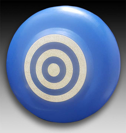 Promo—Bullseye/Amway Double Sticker— Style 1—#2 Mold—Blue