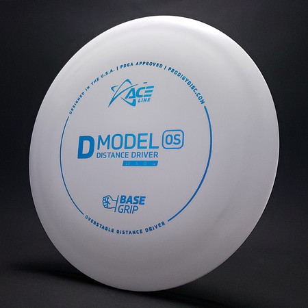 D Model OS, Ace Line—Base Grip—White—Blue(needs data)