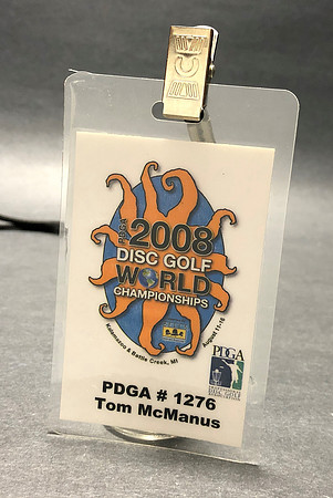 Badge—PDGA  WC, 2008—Competitor