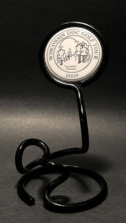 Button Stand—2008 Wisconsin DG Tour—Tom Holsten, Artist