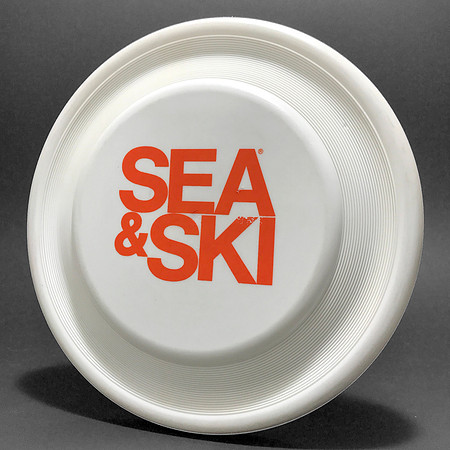 Sea & Ski—Wham-O FB2 Mold Square Top—White—Orange