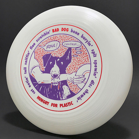 Bad Dog—Washington DC—Discraft Ultra-Star—White—Metallic Red, Purple