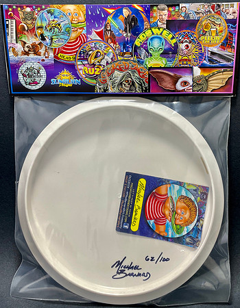 Michael Barnard—Work Sucks—Discraft Buzzz—White—Multicolor Art—Bottom