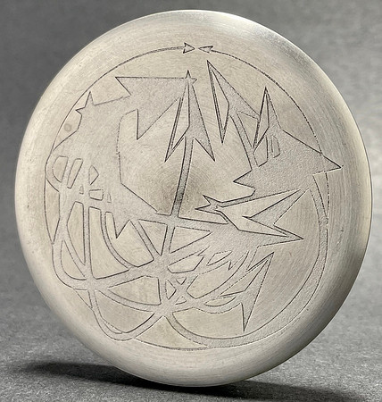 Aluminum Mini— NakMini—Custom Made and Etched for Steve Lee