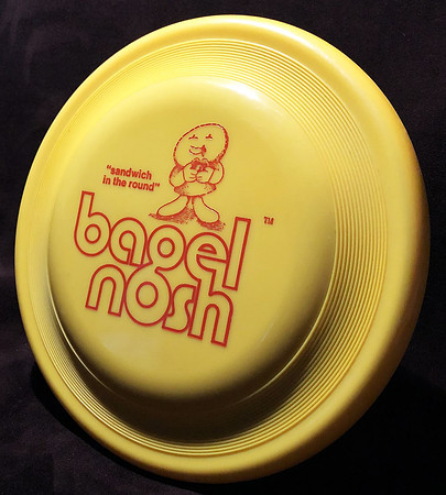 Bagel Nosh—Wham-O FB3 Mold—Yellow—Red