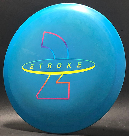 2 Stroke—Discraft Cyclone 2—Blue—Metallic Rainbow (Working on research)
