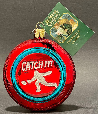 "Catch It" Ornament