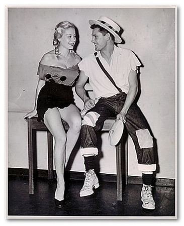 1950—Li'l Abner and Daisy Mae Play Promotional Photo