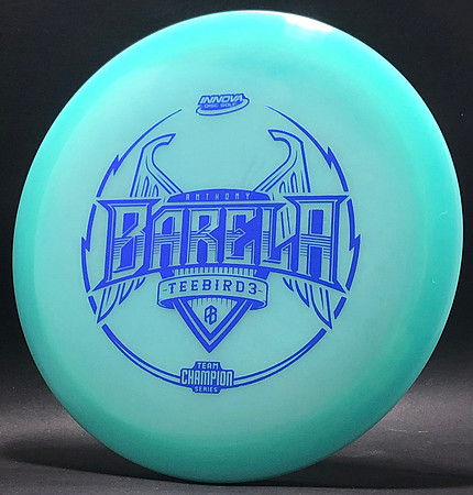 Anthony Barela—2021 Team Champion Series—Innova TeeBird3—Blue Glow—Blue