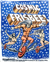 Cosmic Frisbee College of Marin Benefit Poster