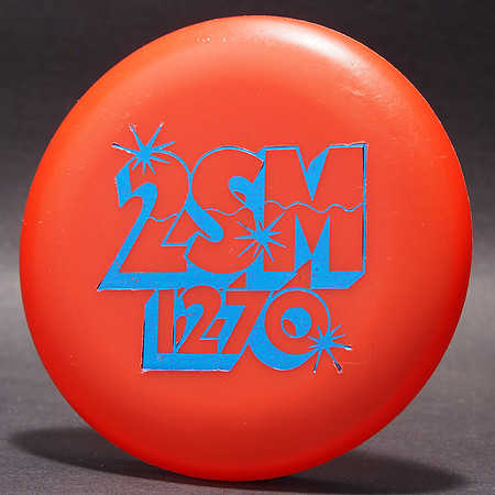 2SM 1270—Disc Sport Ltd Mini—Orange—Metallic Blue