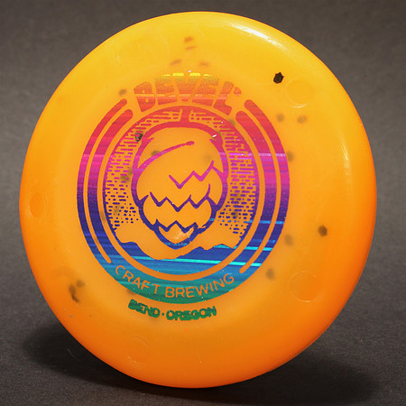 Bevel Craft Brewing—Zing Pico—Orange Speckled—Metallic Rainbow