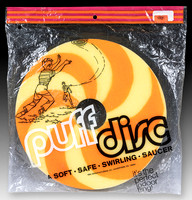 ABC Mfg. Co.—Puff Disc—Orange—Package