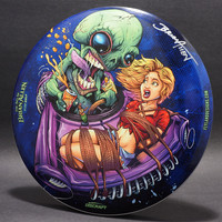 Brian Allen—"Alien Take-Out"—Discraft Buzzz—Black—Multicolor Art