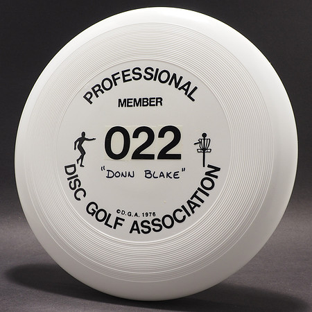 PDGA Member Disc—Wham-O 40 Mold—Donn Blake (2) #022