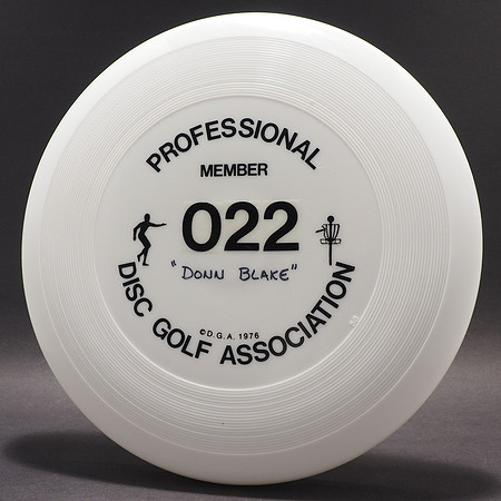 PDGA Member Disc—Wham-O 50 Mold—Donn Blake (2) #022