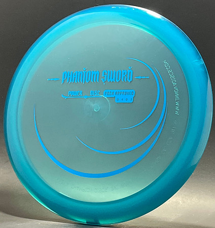 Power Disc, Champion—Phantom Sword—Blue—Metallic Blue