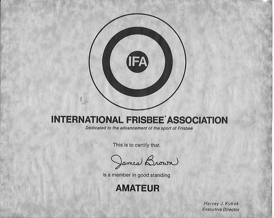 5250-James Brown-IFA Amateur certificate
