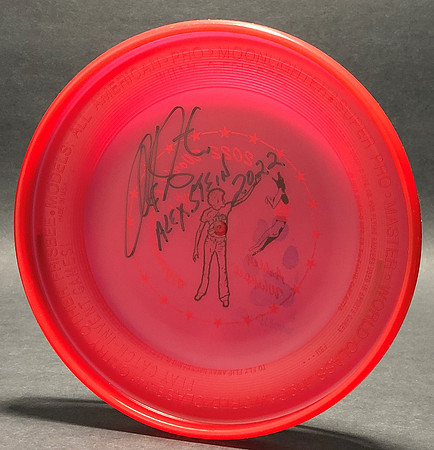 Canine Ashley Whippet World Championships, 2022—Wham-O FB11 Mold—Red—Gold, Black—Bottom