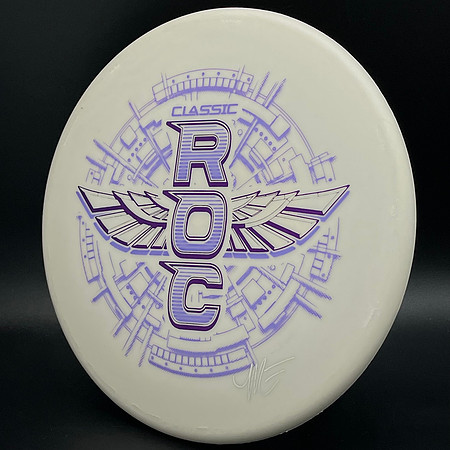 Classic Roc, Pro—XXL, Wings—White—Metallic Blue, Light Metallic Blue