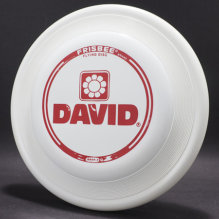 David Sunflower Seeds—Wham-O FB11 Mold—White—Red, Reject