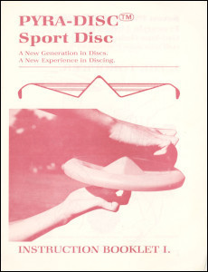 Pyra-Disc Instruction Booklet I.—1978