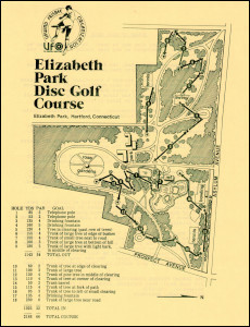 Elizabeth Park Course—1976