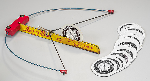 Art-Craft Playthings—Aero-Bo—Launcher & Discs