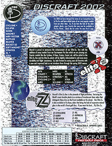 Discraft Disc Brochure—2002