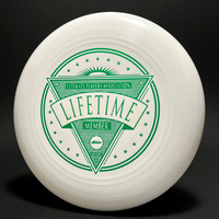 UPA Lifetime Member—Discraft Ultra-Star—White—Metallic Green