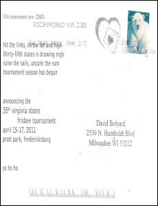 2011 Virginia States Card Invite thumb