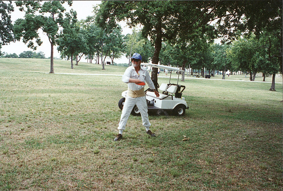 Ed Headrick Throwing