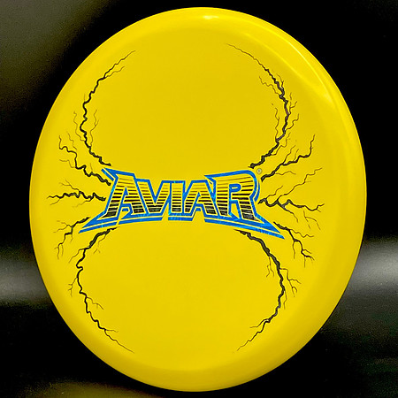 AviarX3, Star—XXL Legendary—Yellow—Blue Hologram, Metallic Green Shatter